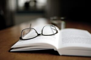 book, read, glasses-