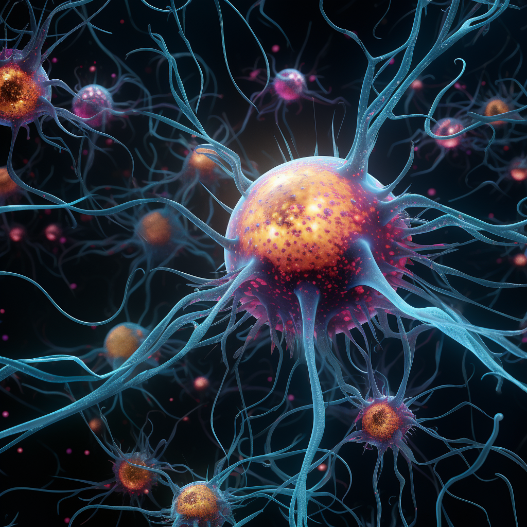 cells in the central nervous system